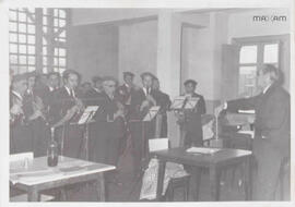 Banda de Música interpretando una obra de música
