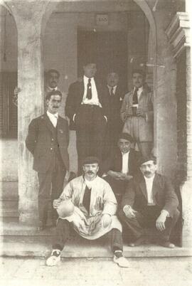 Grupo de trabajadores de La Dinamita. Año 1915