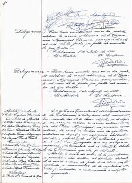 Udalbatzak 1975ko abuztuaren 18ko ezohiko bilkuraren akta