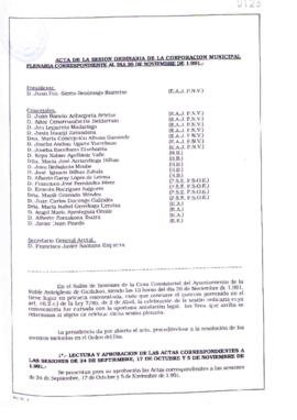 Osoko bilkuraren akta-liburua: 1991-11-26 / 1992-03-26