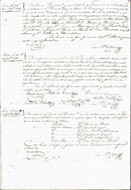 Acta de la sesión correspondiente al día 11 de diciembre de 1842