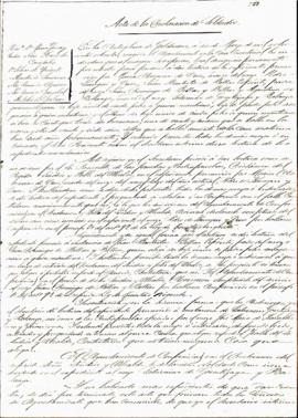 Acta de declaración de soldados correspondiente al día 6 de marzo de 1880