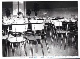 Fotografía del comedor del Grupo escolar de Usansolo