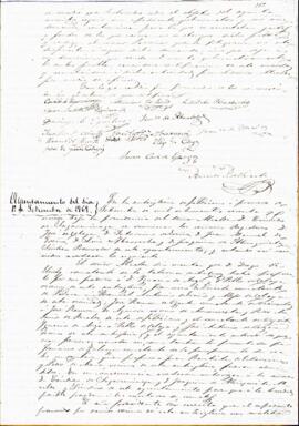 1869ko irailaren 1eko ohiko bilkuraren akta