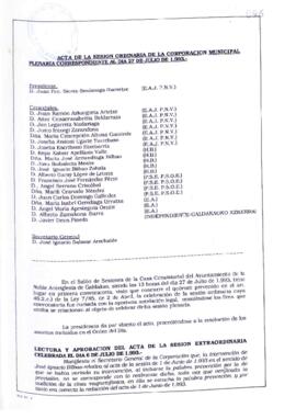 Osoko bilkuraren akta-liburua: 1993-07-27 / 1993-11-30