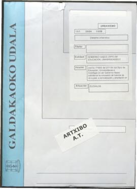 Elexalde BHI zentroa birmoldatu eta handitzea (2. fasea). Elexalde auzoa