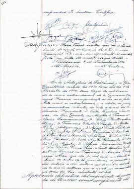 Acta de la sesión extraordinaria de la corporación municipal plenaria correspondiente al día 5 de...