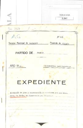 ELEVACION DE PISO Y CONSTRUCCION DE MIRADORES EN LA CASA DE JUAN BAUTISTA URIARTE PROPIEDAD DE JO...