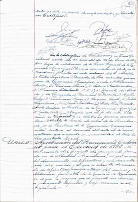 Udalbatzak 1972ko urtarrilaren 27ko bilkura bereziaren akta (2/2)