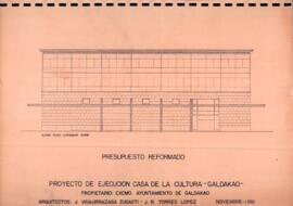 Torrezabal Kultur Etxea eraikitzea. Arkitektoak: Juan Vidaurrazaga Zugasti eta José Ramón López T...