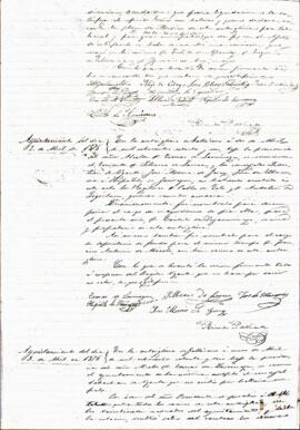 1876ko apirilaren 2ko ohiko bilkuraren akta
