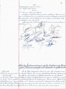 Udalbatzak 1979ko apirilaren 21ean egindako ezohiko bilkuraren akta