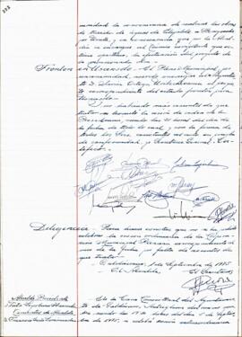 Udalbatzak 1975ko irailaren 5eko ezohiko bilkuraren akta