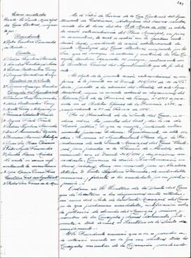 Udalbatzak 1976ko martxoaren 21eko ezohiko bilkuraren akta