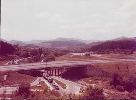 Fotografías de la autopista AP-8 a su paso por Galdakao