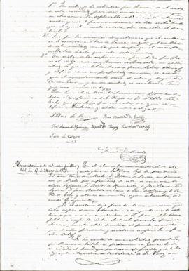 Acta de la sesión ordinaria correspondiente al día 17 de marzo de 1872