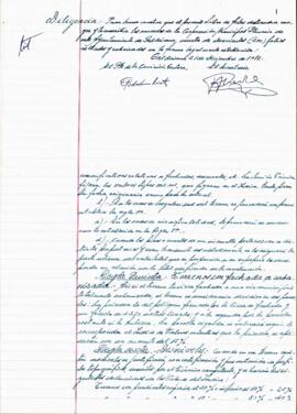 Udalbatzak 1978ko abenduaren 21ean egindako ezohiko bilkuraren akta