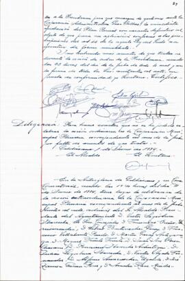 Acta de la sesión extraordinaria de la corporación municipal plenaria correspondiente al día 11 d...